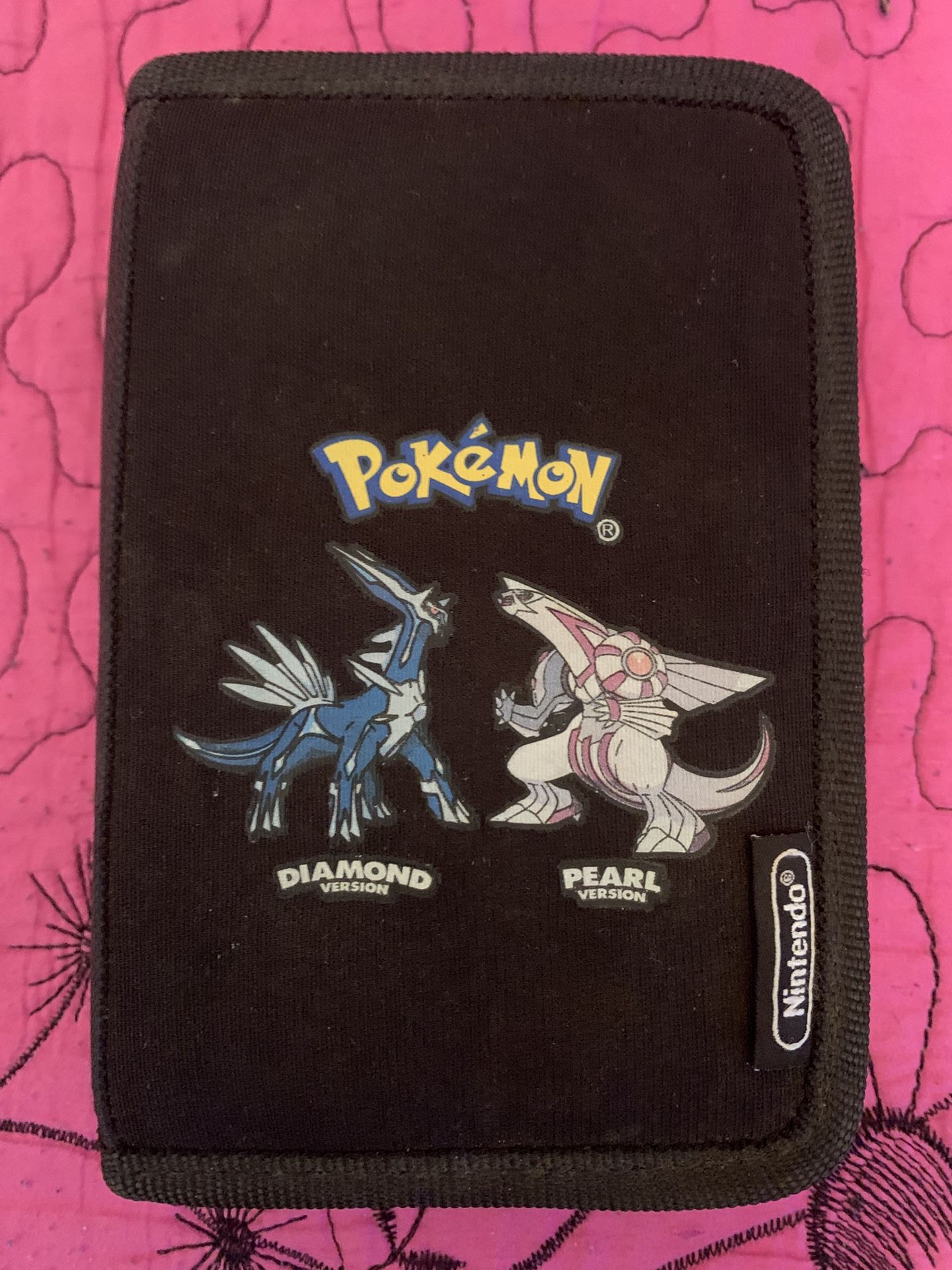 Pokemon Diamond & Pearl DS Case