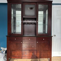 China Cabinet With Detachable Base