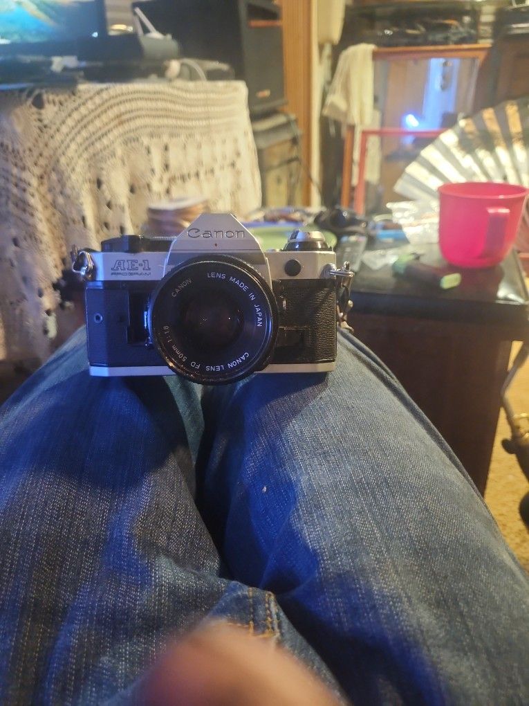 Canon Ae-1 Camera