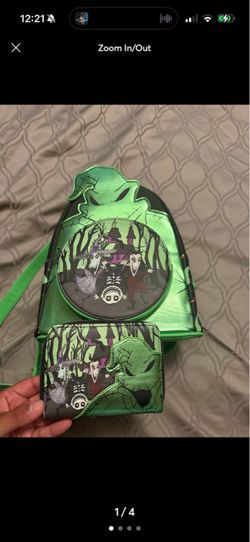 The Nightmare Before Christmas Backpack & Wallet Set!