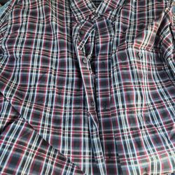 GEORGE STRAIT COLLECTION BY WRANGLER BUTTON DOWN SHIRT SZ XXL 2XL