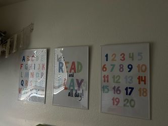 Kids Nursery Print frames