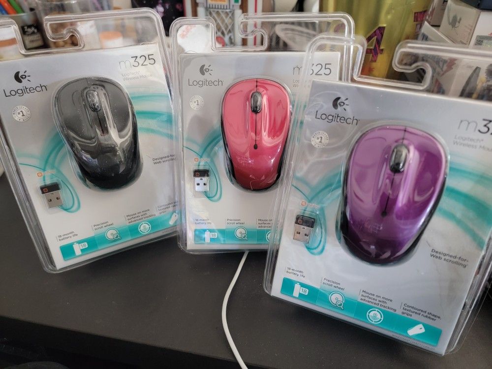Logitech M325 Wireless Mouse $15each