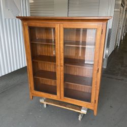 Bookshelf, Hardwood Cabinet