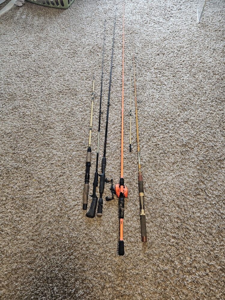 Fishing Rods Lure Tackle Bait All