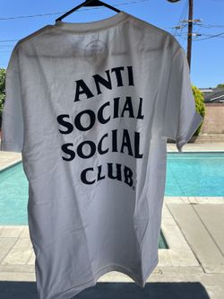Anti Social Social Club White Tee Size Large