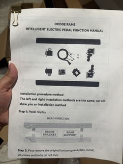 Dodge Ram Side Steps