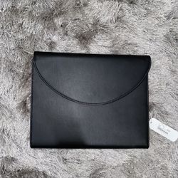 Tablet leather imitation case black/pink