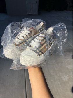 Burberry Low Top House Check Sneaker