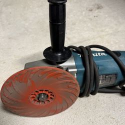 2 Makita 7in Grinders