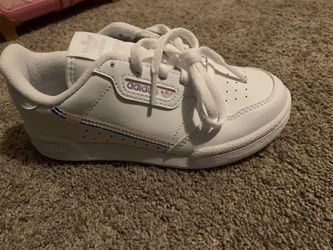 Little girl Adidas sneakers