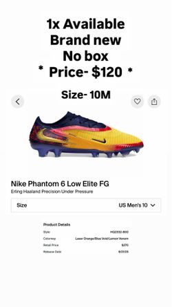 NIKE PHANTOM 6 ELITE CLEATS