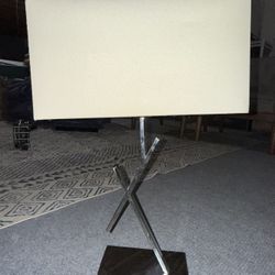 Modern Chrome Table/Night Stand Lamp