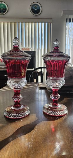 Italian Cristal Glass Deco.