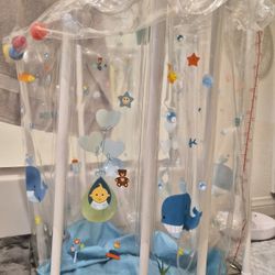 Baby Bath Set: Inflatable Bath Tub + Neck Float (Portable & Travel Friendly)