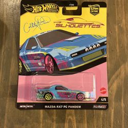 2025 Hot Wheels Premium Silhouettes Mazda Rx7 Fc Pandem 