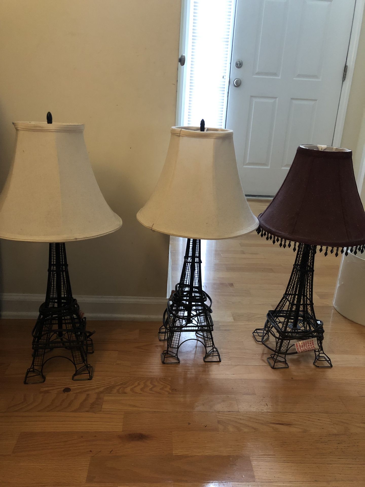 Eiffel Tower lamps