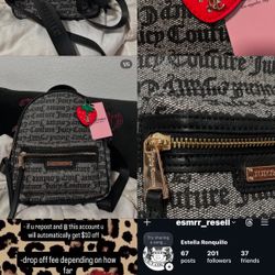 Juicy Couture Backpack 