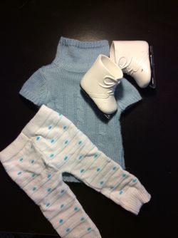 American girl ice skating outfit