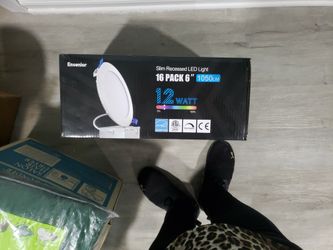 Pack Of 16, 6 Inch Recessed Lights NIB never Opened