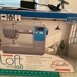 Janome Loft 100  $300.00