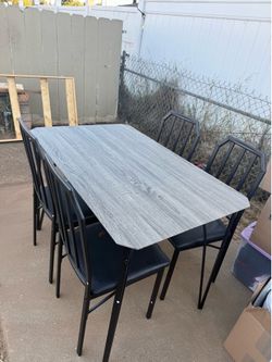Dining tablet 4 chairs