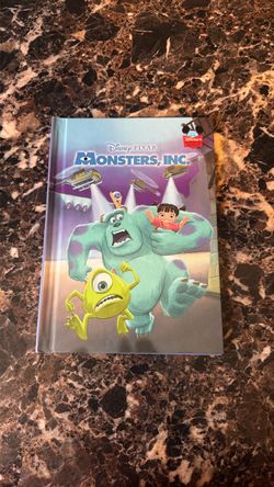 Disney Pixar Monsters, Inc. Hardcover Book