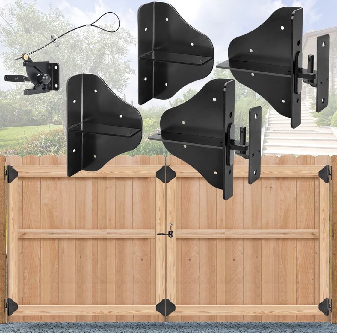 Fence Gate Kit Gate Hardware B(87)