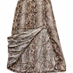 Wild Fable snake print maxi skirt Size M