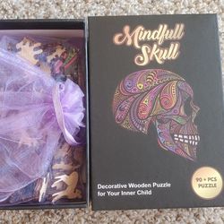 Skull Wooden Jigsaw Puzzle 