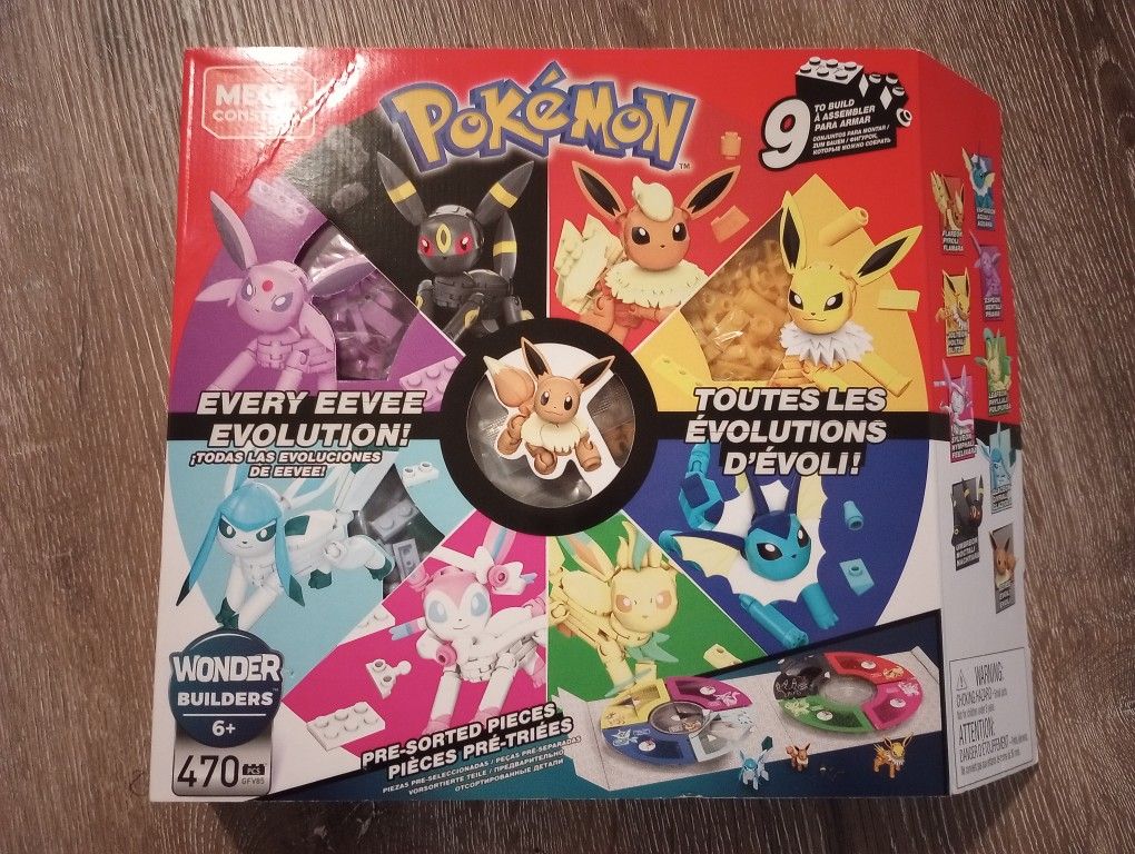 Pokemon Every Eevee Evolution Construction Set - New for Sale in Oxnard, CA  - OfferUp