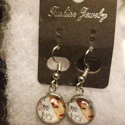 I Love lucy Earrings 