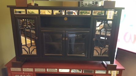 48 inch mirrored entertainment centers