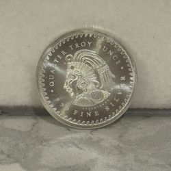 1oz Silver Aztec Round