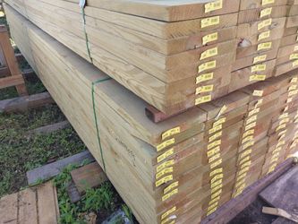 Treated wood