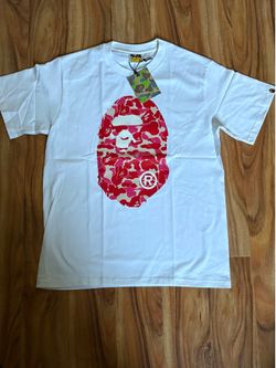 White bape shirt
