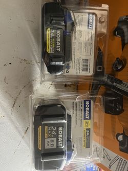 kobalt batteries 