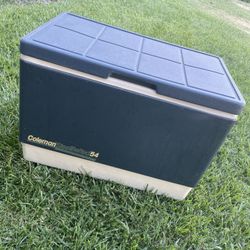 Coleman SteelBelted 54 Cooler Vintage