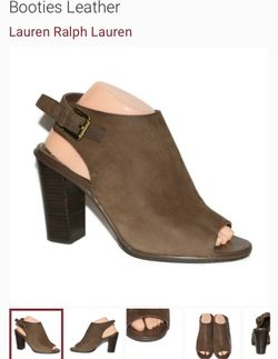 Lauren Ralph Lauren Odessa Booties Leather