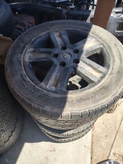 Toyota 20" Wheels