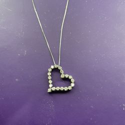 Diamond Heart Necklace