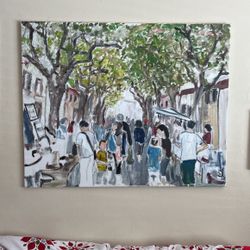 Marketplace Crowd