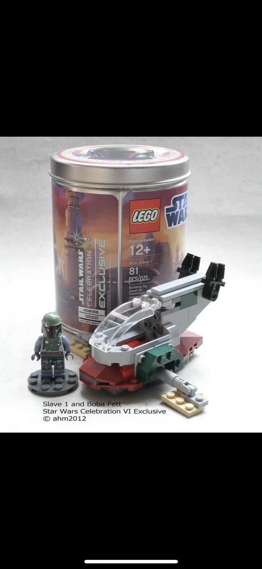 LEGO Star Wars Celebration 2012 IV Mini Slave 1 Microfighter