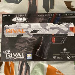 Nerf Apollo XV-700  Rival Camo Series Soft Ammo Gun 