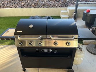Grill-Griddle Combo