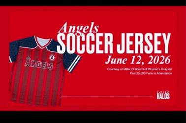 Angels soccer jersey