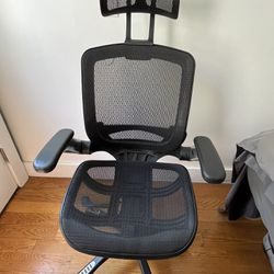 Rolling Desk Chair with Head Rest