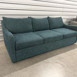 Teal Couch Potatoes Sofa