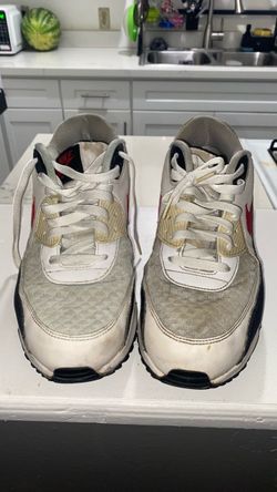Nike Air Max 90 White Red Sneakers
