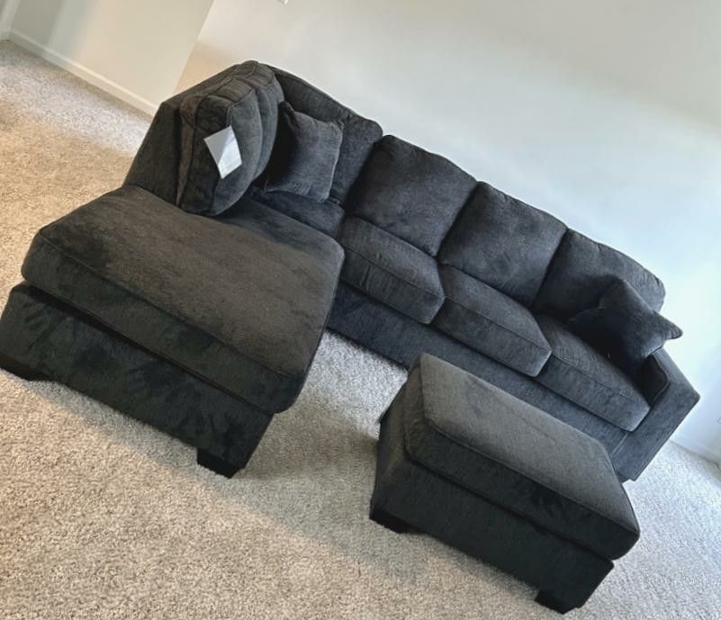 Dark Grey Sectional